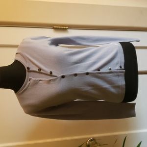 Gap Blue Grey Merino Wool Twin Set